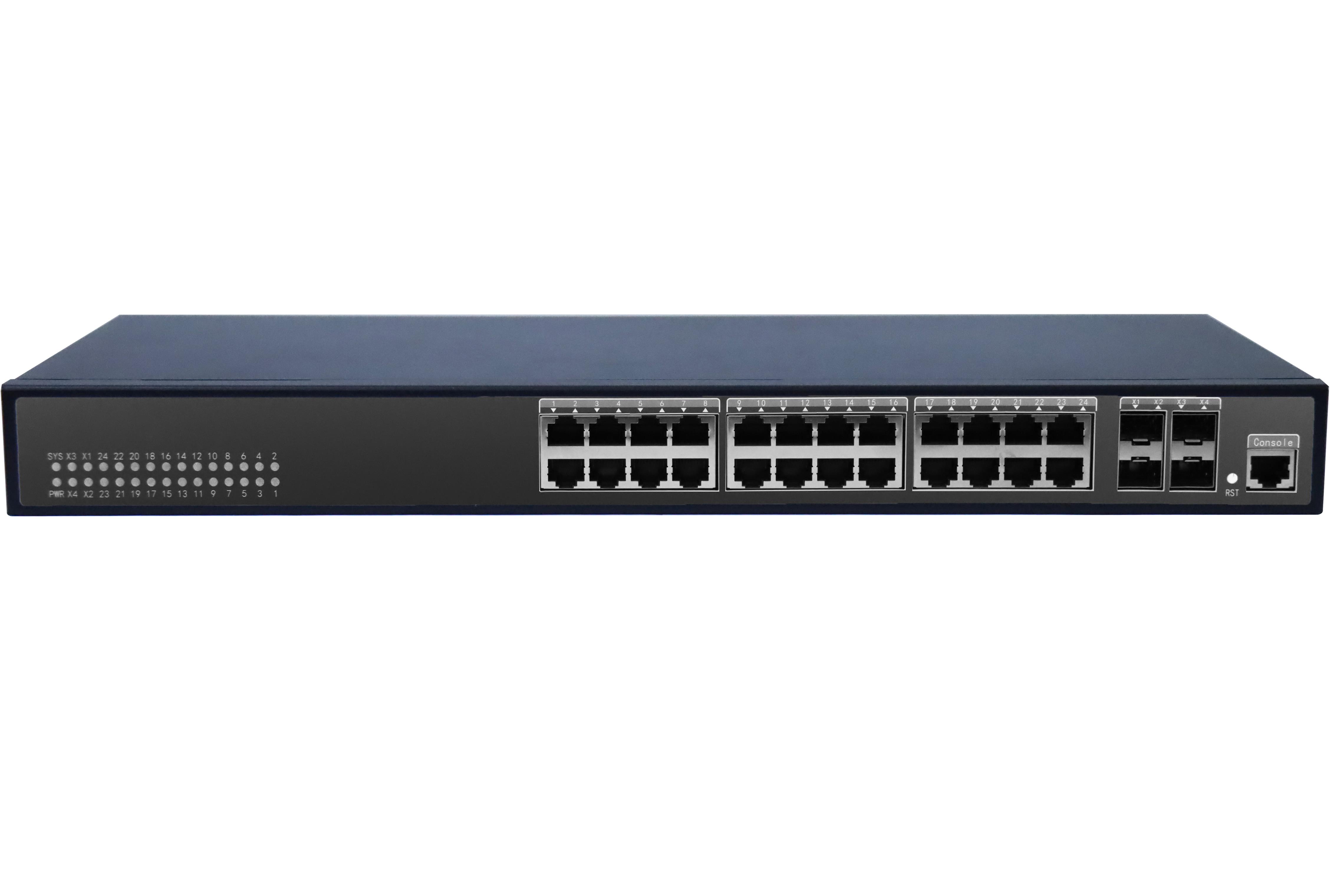 24千兆電口+4萬(wàn)兆光口 GMA-M3024G-T4